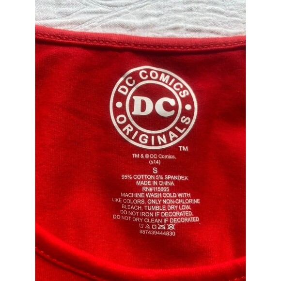 DC Comics Wonder Woman Sleeveless Dress w/ Removable Cape Halloween -Sz Small - Picture 4 of 15